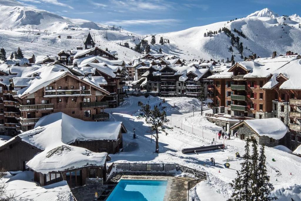 Spacious ski-in ski-out apartment 4-6 pax, 161 Sources de Marie Arc 1950 Les Arcs  Extérieur photo