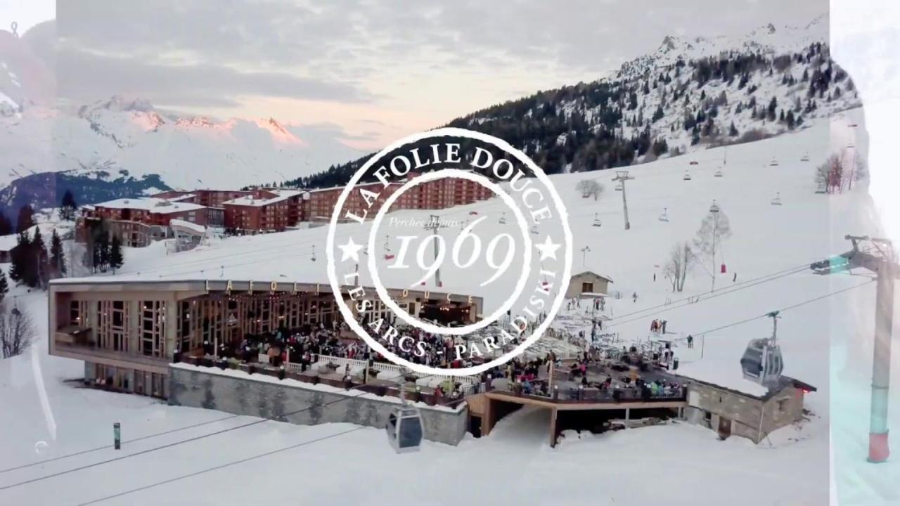 Spacious ski-in ski-out apartment 4-6 pax, 161 Sources de Marie Arc 1950 Les Arcs  Extérieur photo