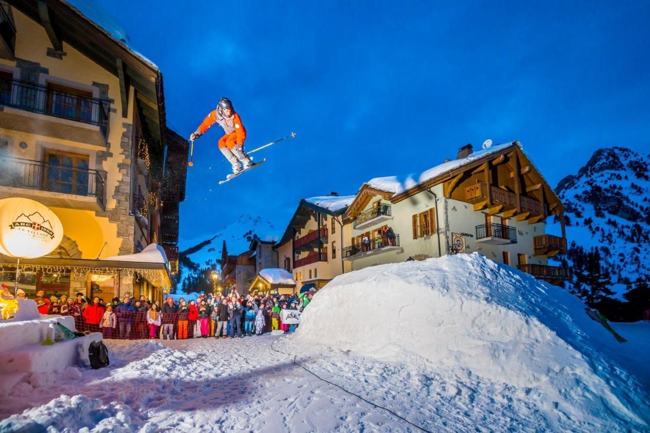 Spacious ski-in ski-out apartment 4-6 pax, 161 Sources de Marie Arc 1950 Les Arcs  Extérieur photo