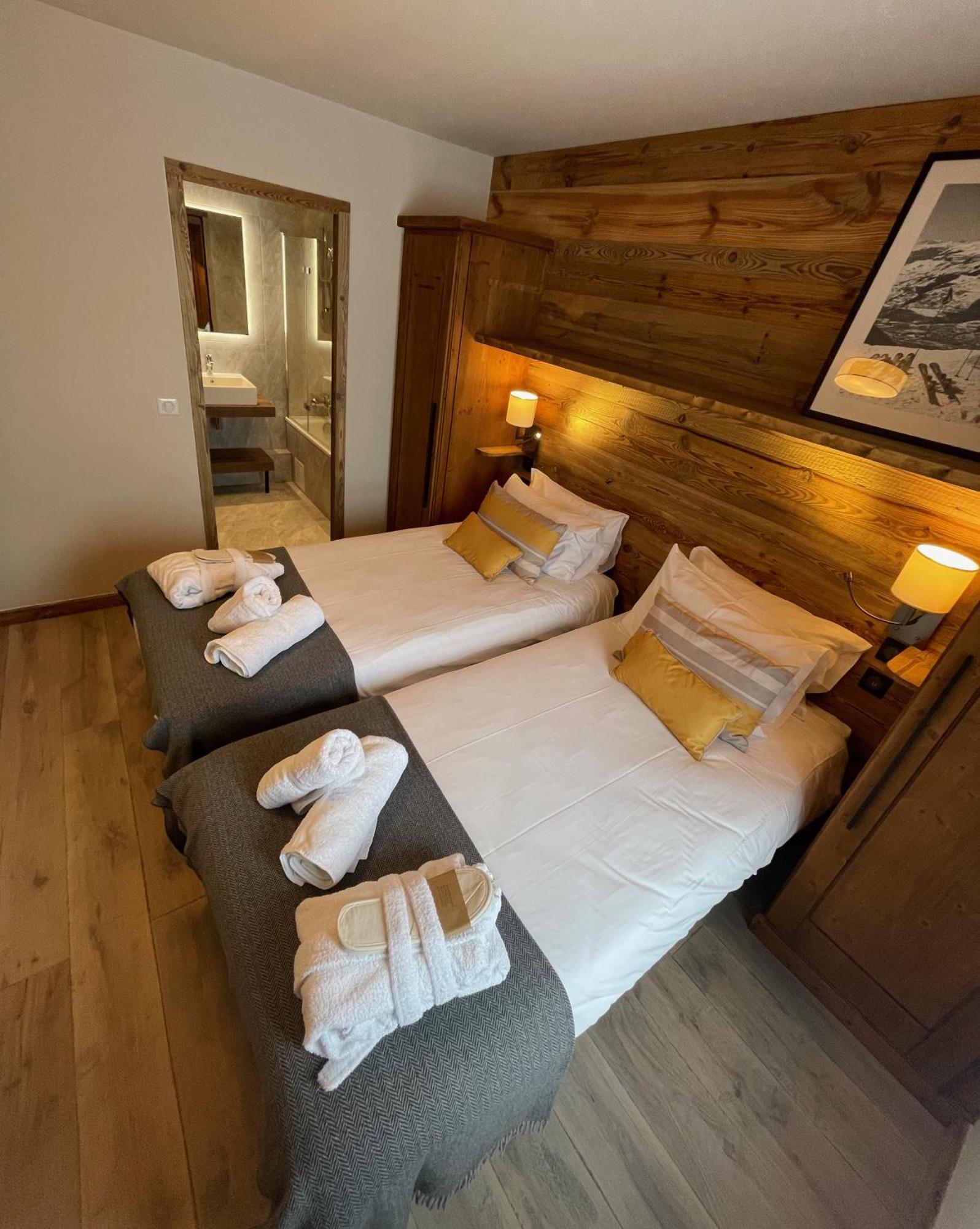 Spacious ski-in ski-out apartment 4-6 pax, 161 Sources de Marie Arc 1950 Les Arcs  Extérieur photo